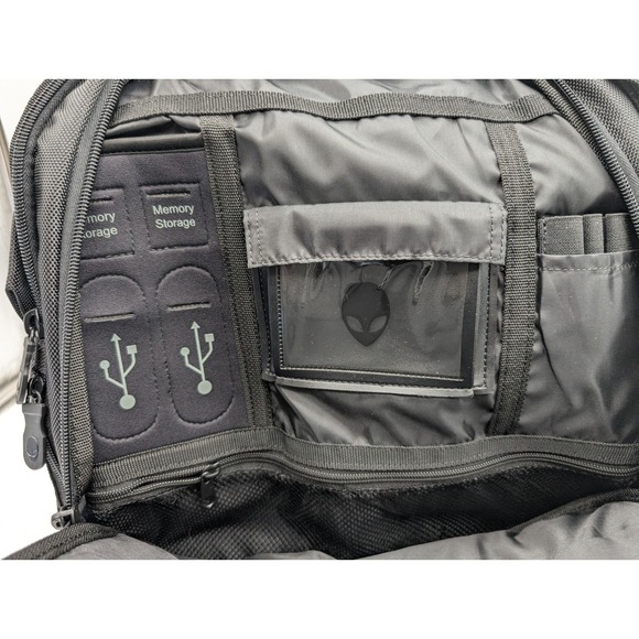 alien laptop backpack Alienware 17-inch Horizon Travel Backpack, Weather Resistant, Shockproof, Anti-Scratch Interior Design, TSA-Friendly for Travel, Work, Leisure for Men and Women Gaming Laptop Backpack / Computer Backpack Alienware Vindicator Backpack - 17